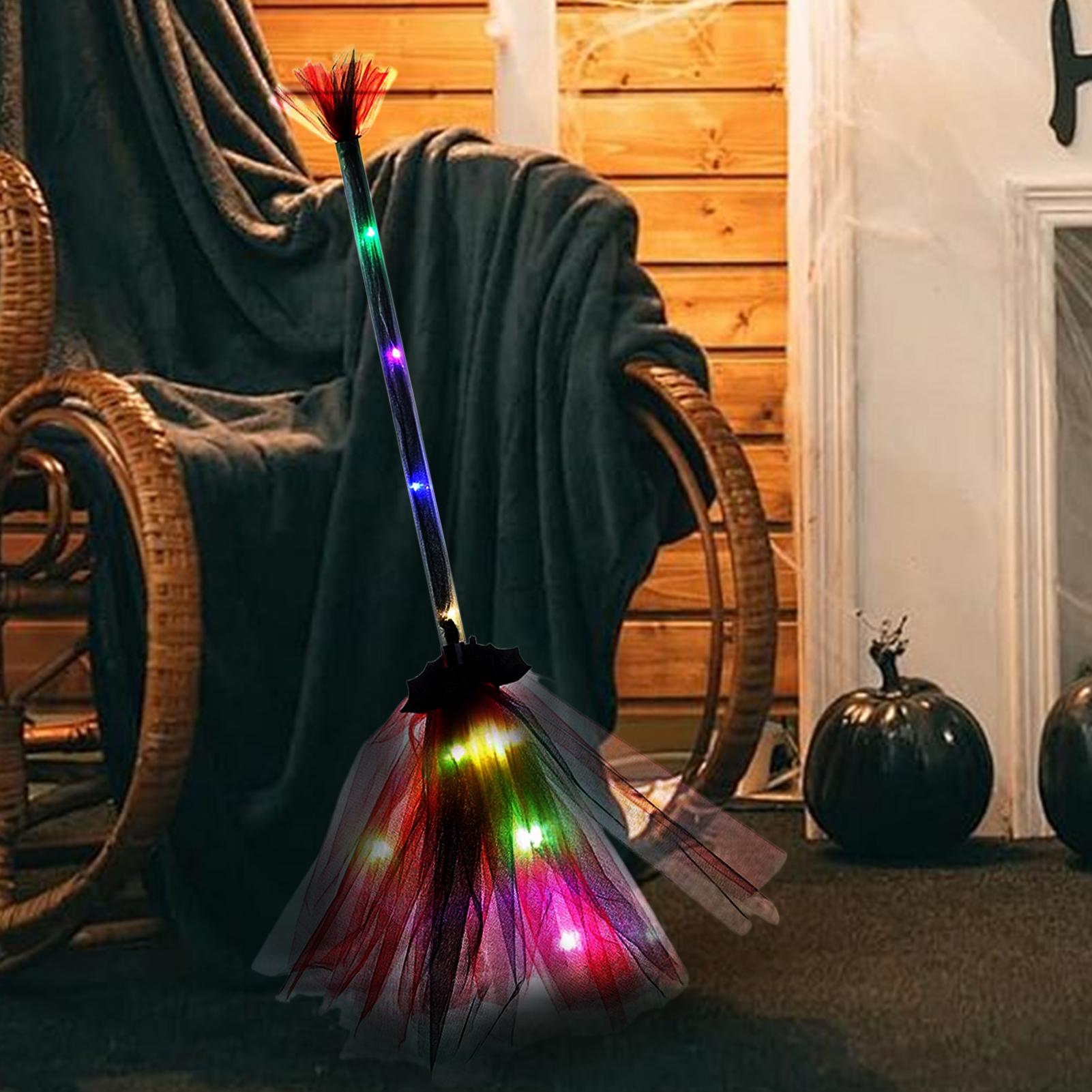 Outdoor Power Broom - Zabawna, zasilana bateriami miotła czarownicy –