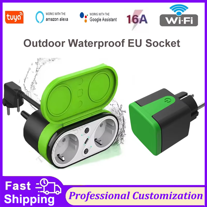 Outdoor Power Outlet - Inteligentna wtyczka zewnętrzna Tuya EU 16A