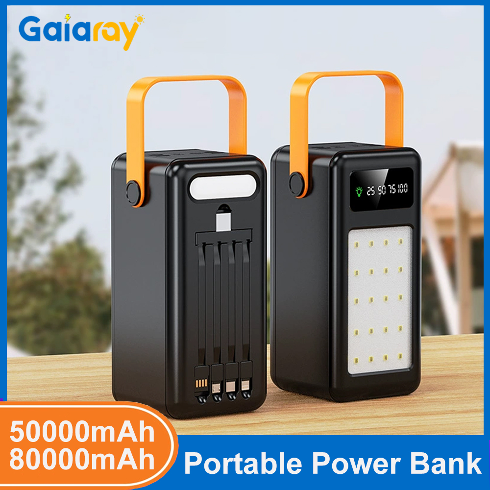 Outdoor Power Equipment - Powerbank przenośny 50000mAh 80000mAh z szybkim