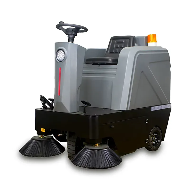 Outdoor Power Broom - Novatech Global – Zasilana bateriami maszyna