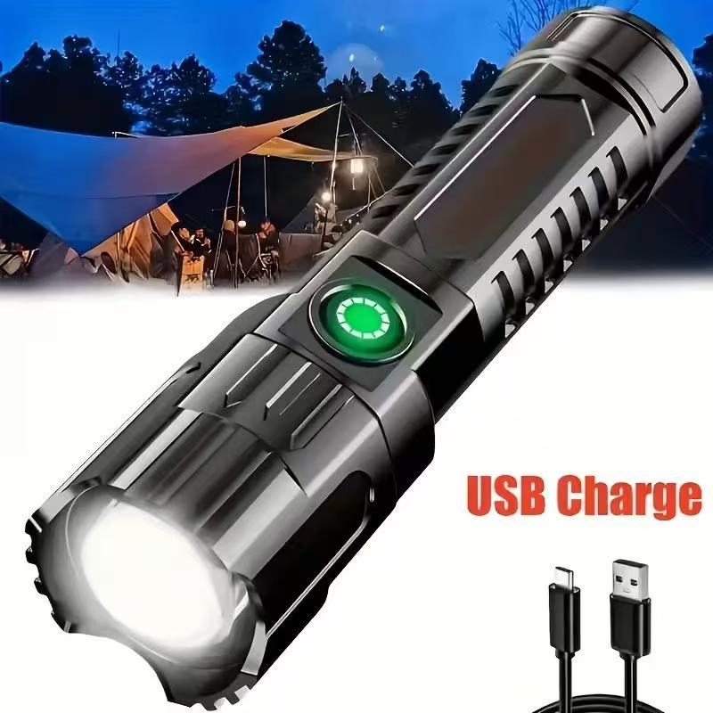 Outdoor Usb Power Bank - Nowa latarka LED o dużej mocy,