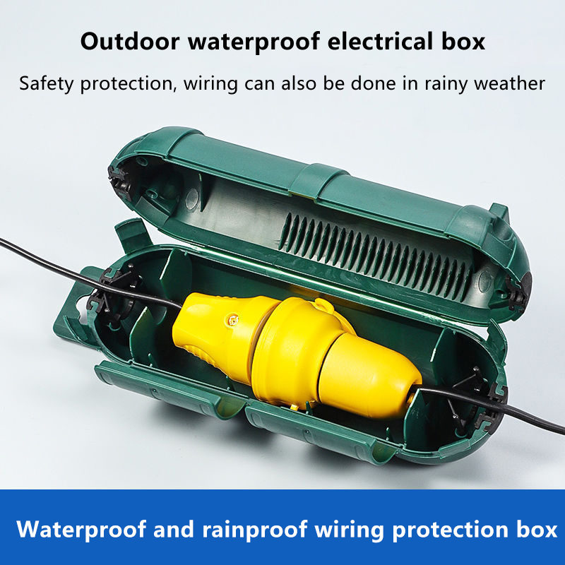 Outdoor Power Outlet - Osłona zabezpieczająca przedłużacza zewnętrznego z wodoodporną