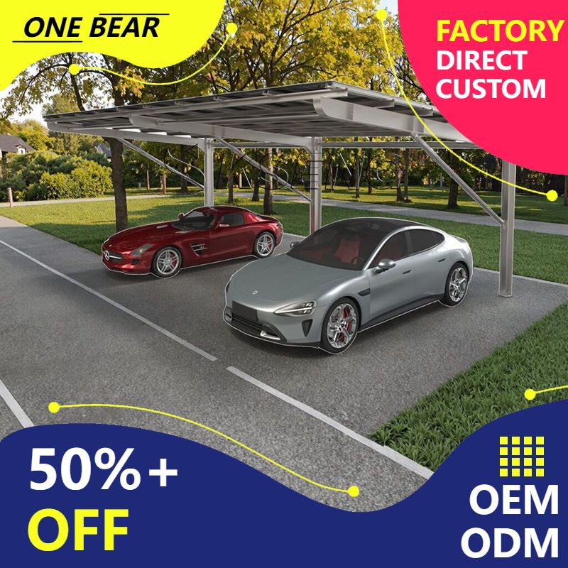 Outdoor Power Garage - Niestandardowy, dowolny rozmiar, zewnętrzny, solarny, energooszczędny,