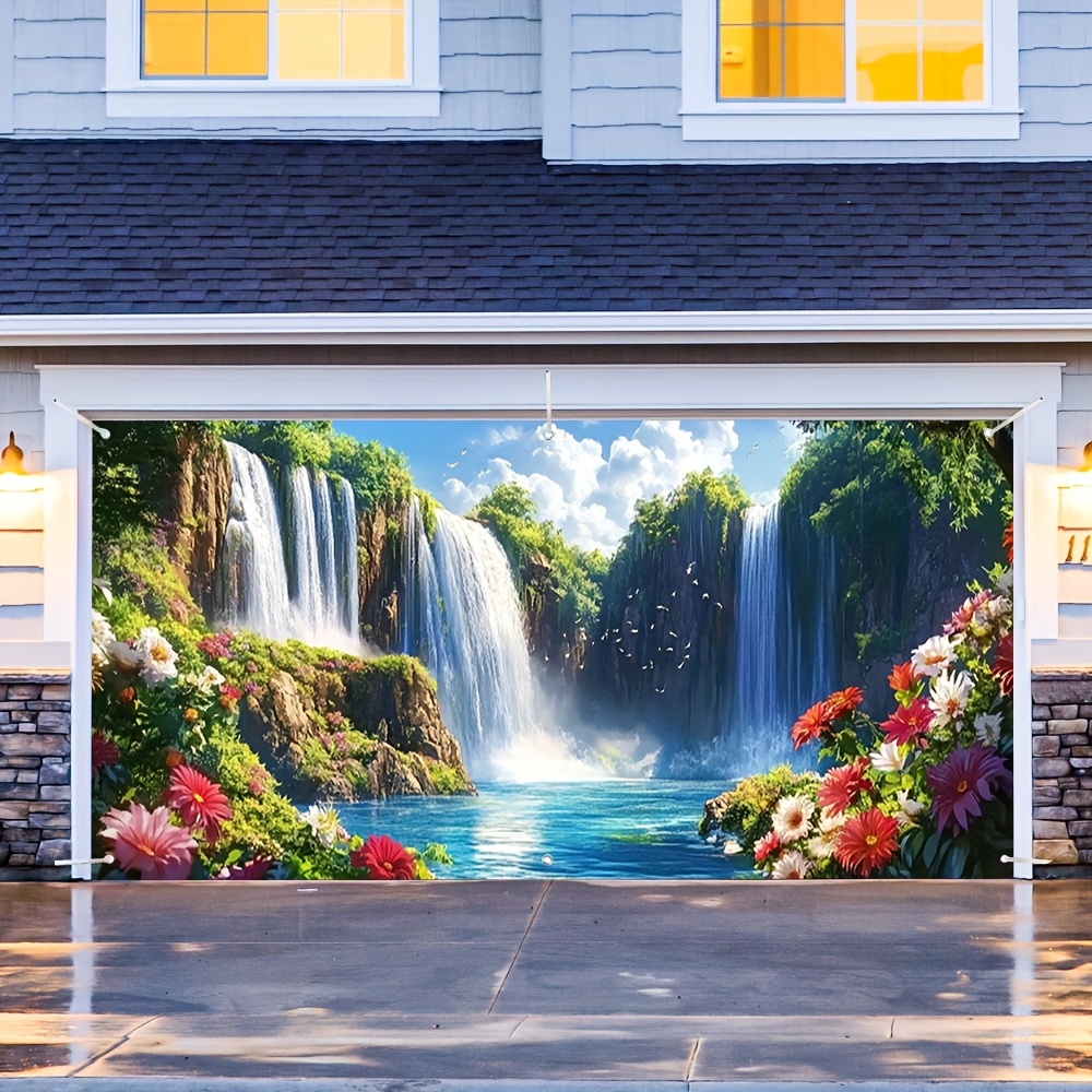 Elegancki baner na drzwi garaż – Outdoor Power Garage recenzja i cena