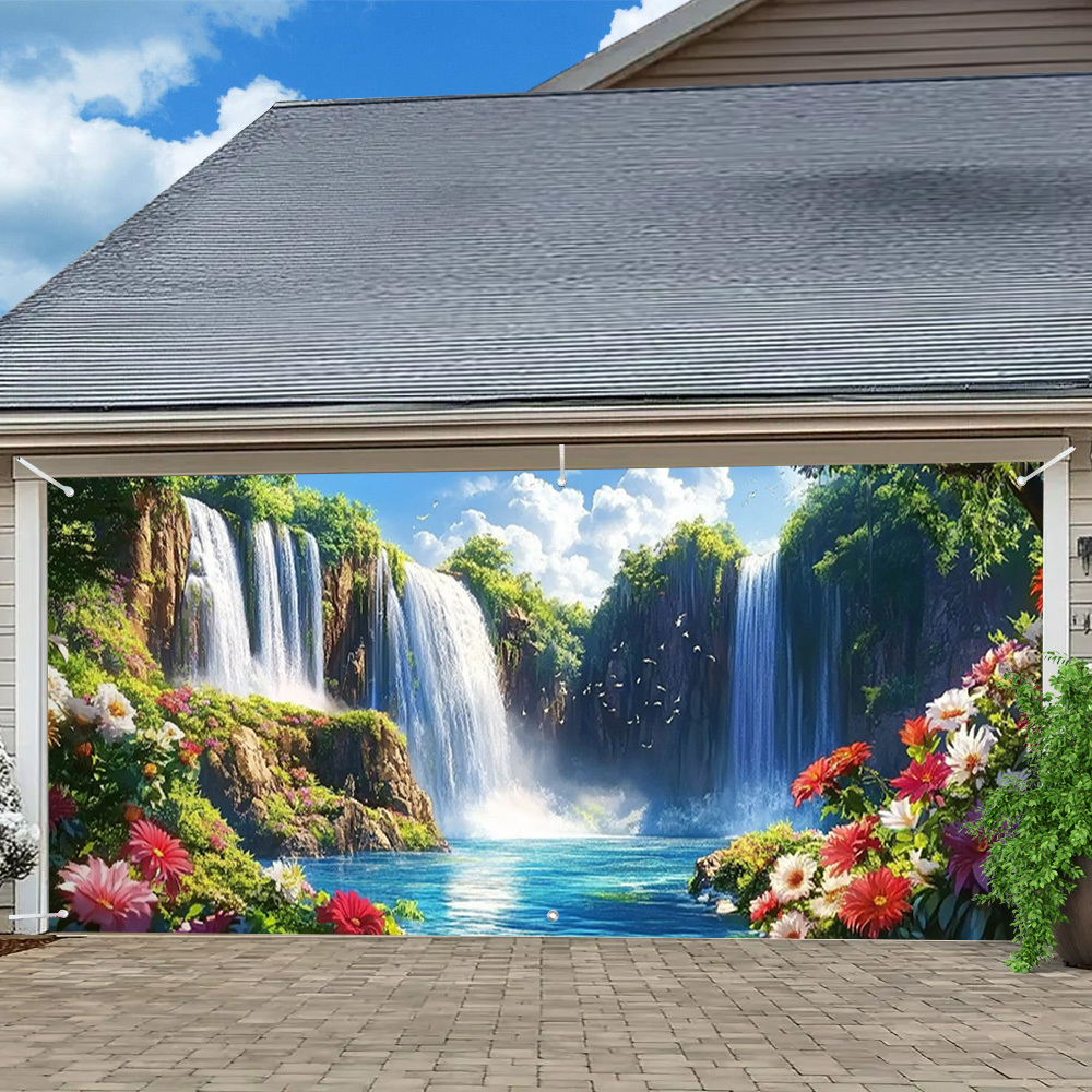 Elegancki baner na drzwi garaż – Outdoor Power Garage recenzja i cena