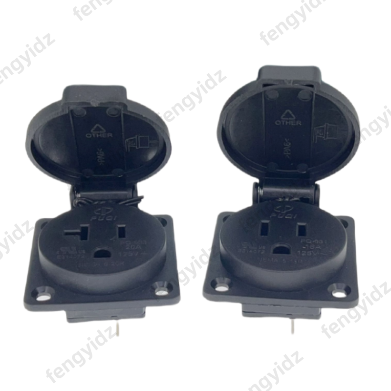 Czarny 125V 15A 20A IP44 CE am – Outdoor Power Quincy recenzja i cena