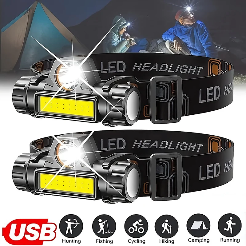 Akumulatorowa latarka czołowa  – Outdoor Power Usb recenzja i cena