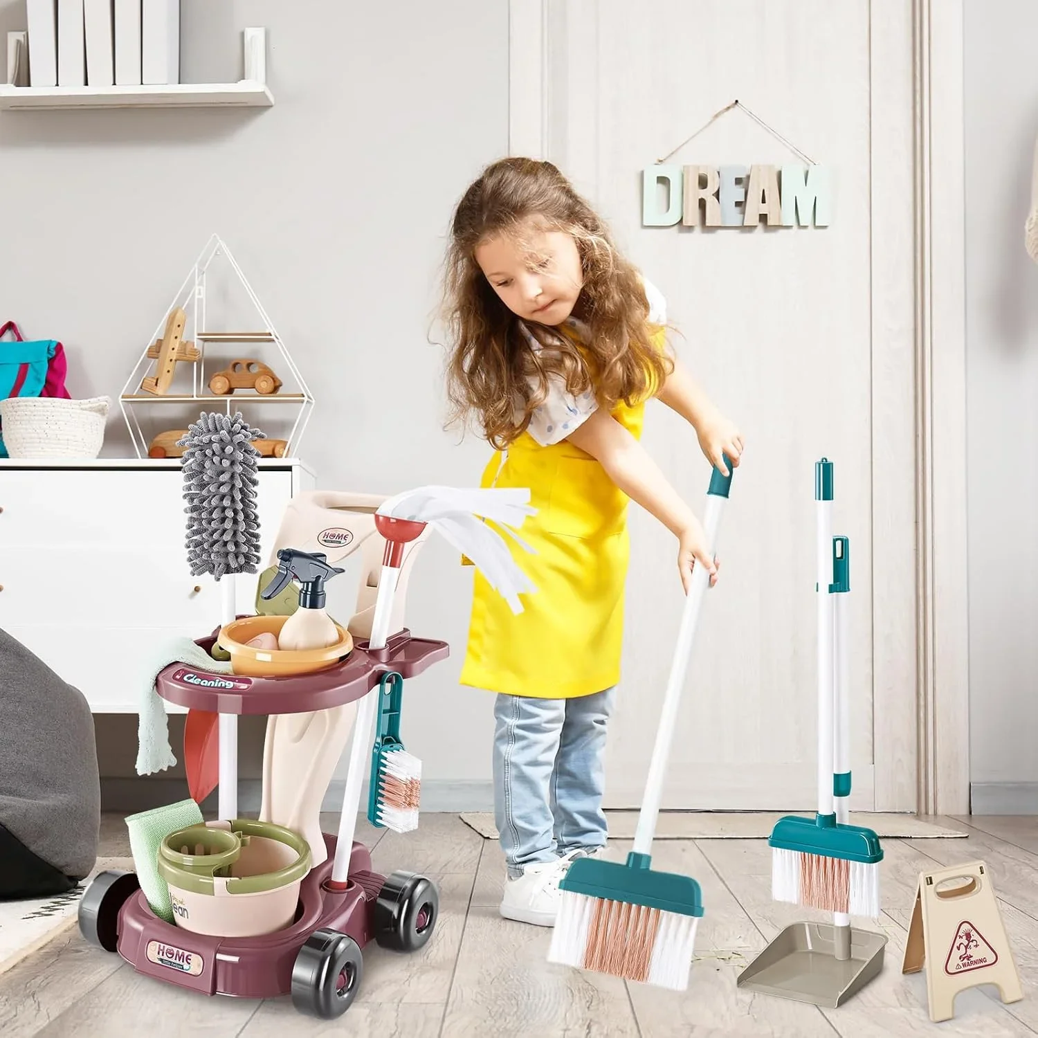 Zestaw zabawek do sprzątania d – Outdoor Power Broom recenzja i cena