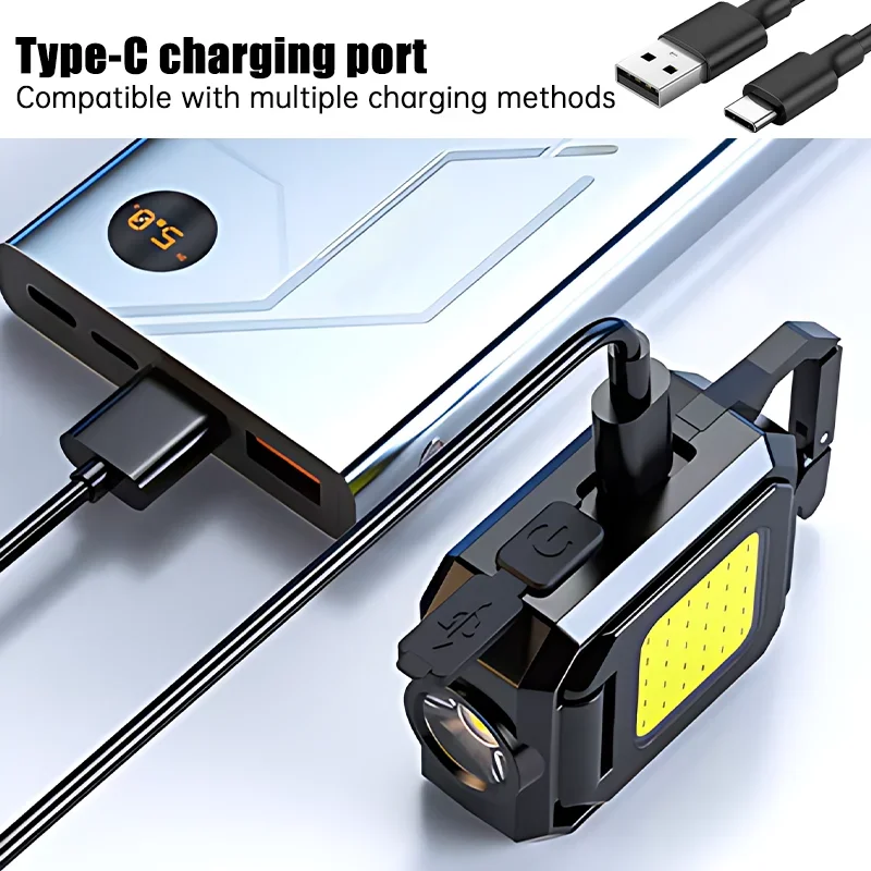Mini Latarka Brelokowa COB Świ – Outdoor Power Usb recenzja i cena