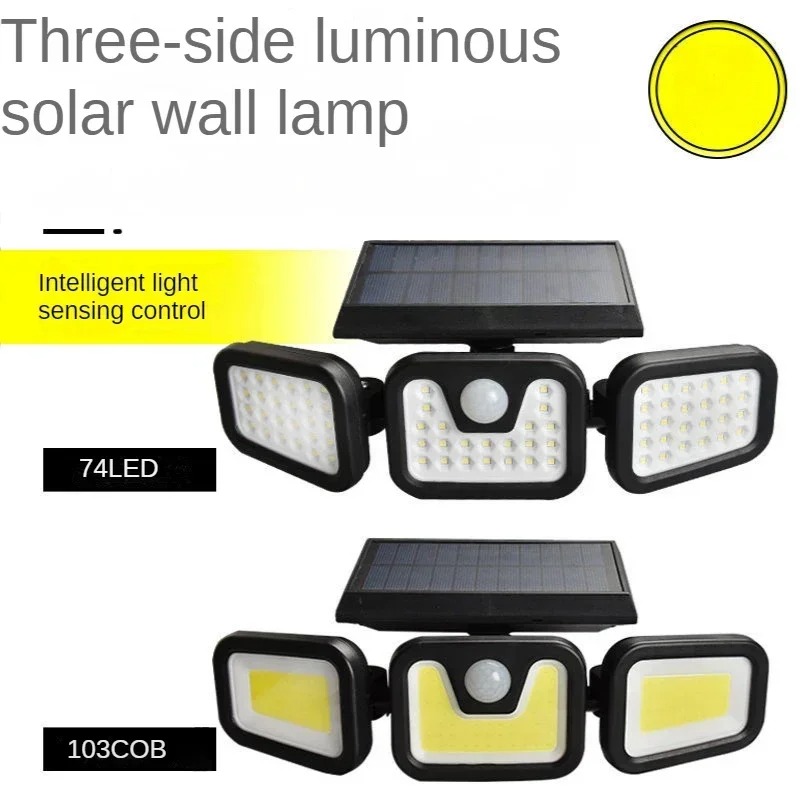 Lampa solarna LED z 3 trybami, – Outdoor Power Garage recenzja i cena
