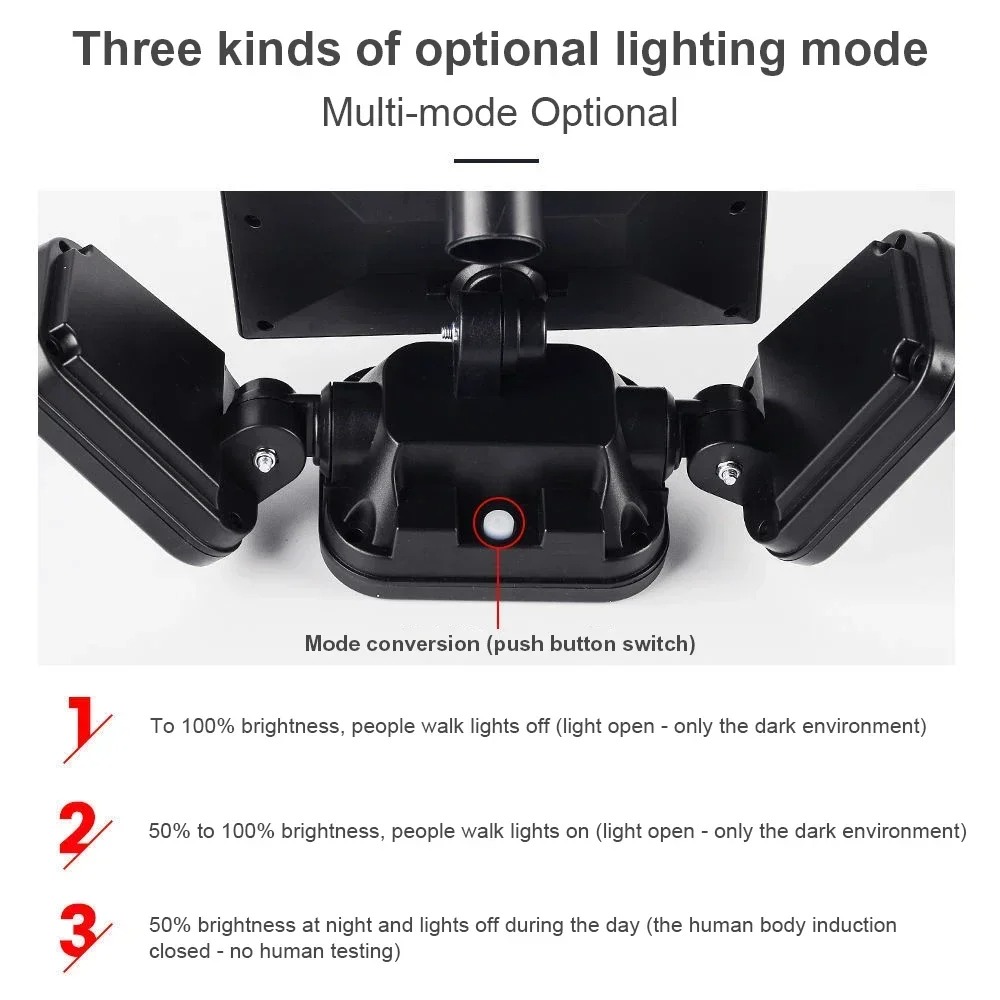 Lampa solarna LED z 3 trybami, – Outdoor Power Garage recenzja i cena