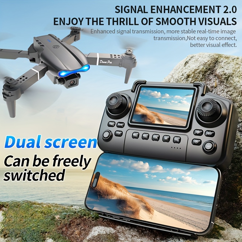 E99 PRO MAX – składany dron z  – Outdoor Power Box recenzja i cena