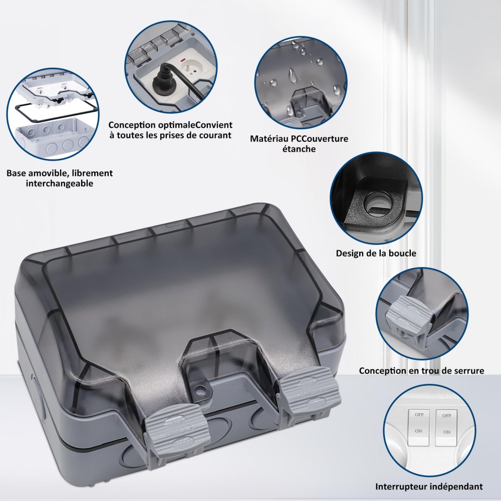 EIOMR Francja Gniazdko zewnętr – Outdoor Power Outlet recenzja i cena