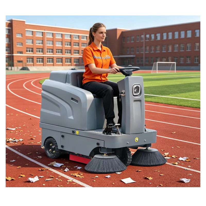 Elektryczna zamiatarka uliczna – Outdoor Power Broom recenzja i cena
