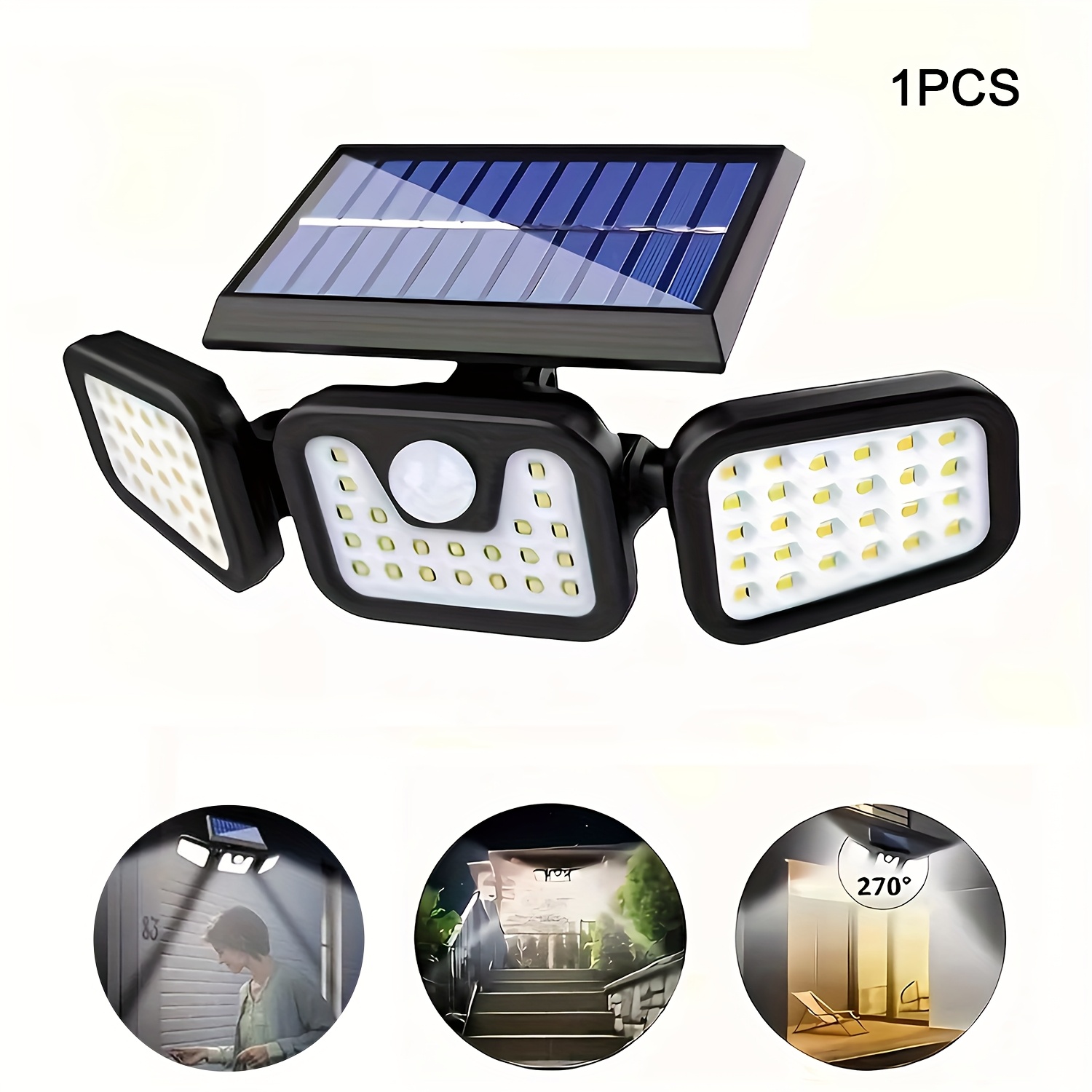 Lampa solarna LED z czujnikiem – Outdoor Power Garage recenzja i cena