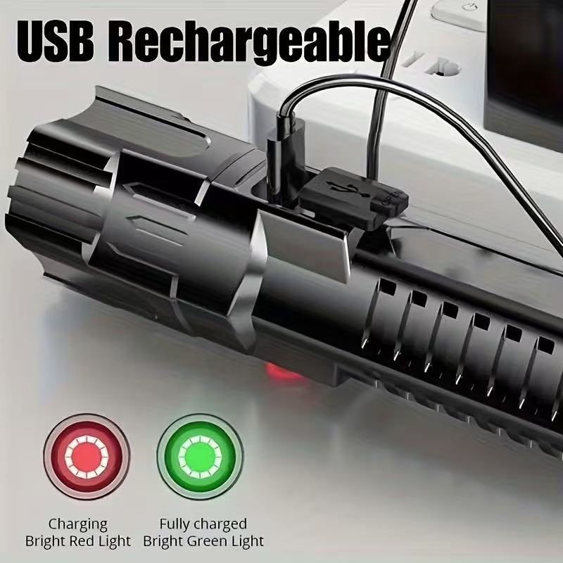 Nowa latarka LED o dużej mocy, – Outdoor Usb Power Bank recenzja i cena
