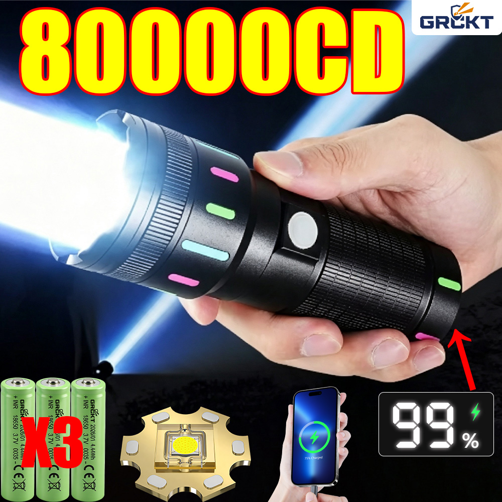 Latarka LED o mocy 80000CD, na – Outdoor Power Equipment recenzja i cena