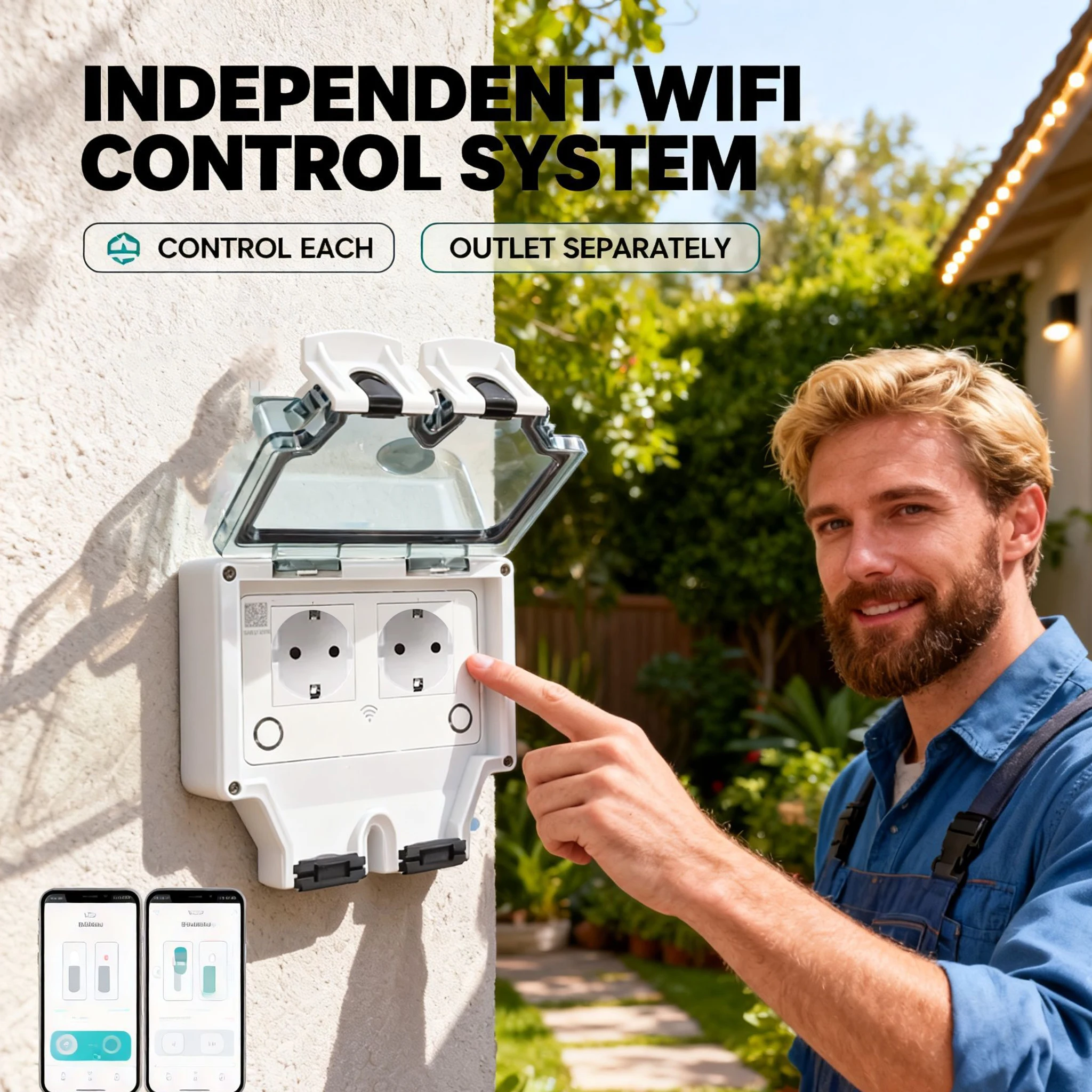 Wodoodporne gniazdko elektrycz – Outdoor Power Quincy recenzja i cena