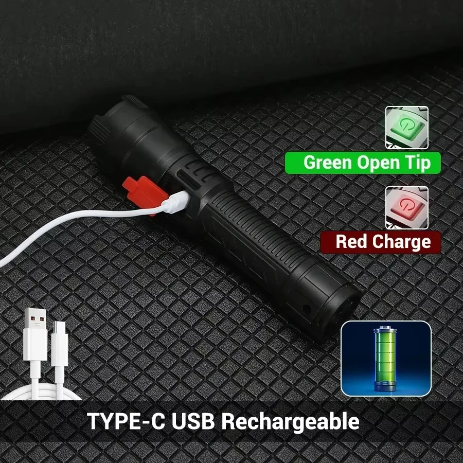 Latarka LED o dużej mocy 1000L – Outdoor Power Usb recenzja i cena