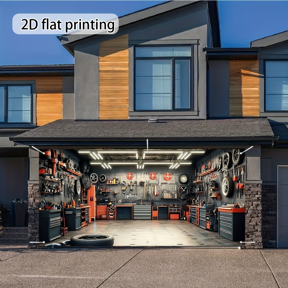Jeden płaski, drukowany na pła – Outdoor Power Garage recenzja i cena
