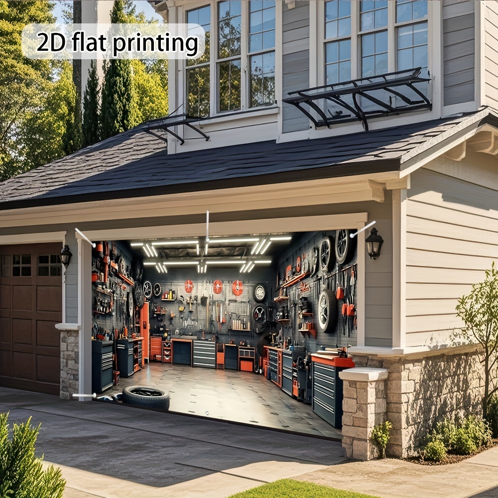 Jeden płaski, drukowany na pła – Outdoor Power Garage recenzja i cena