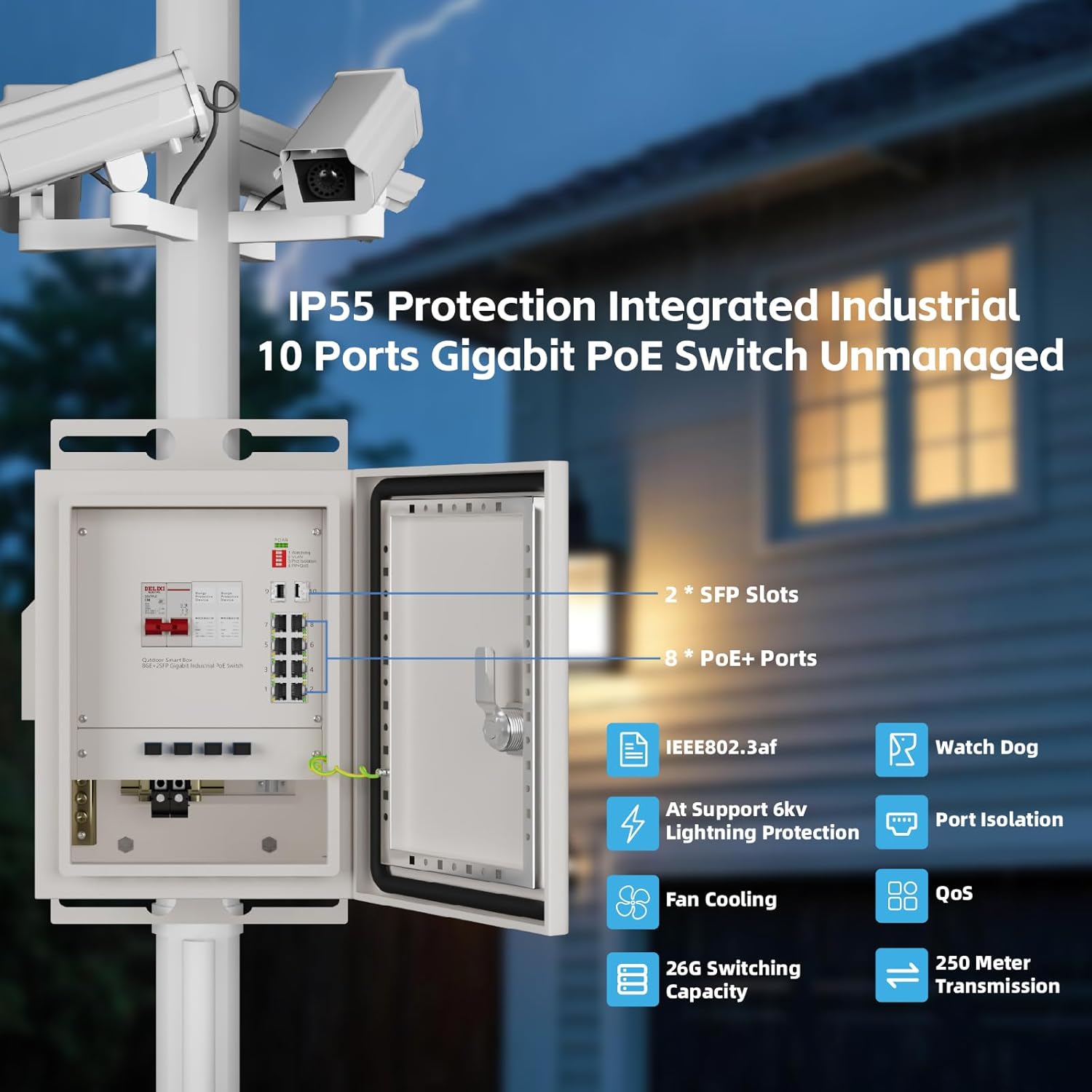 KeepLiNK Outdoor Smart Network – Outdoor Power Box recenzja i cena