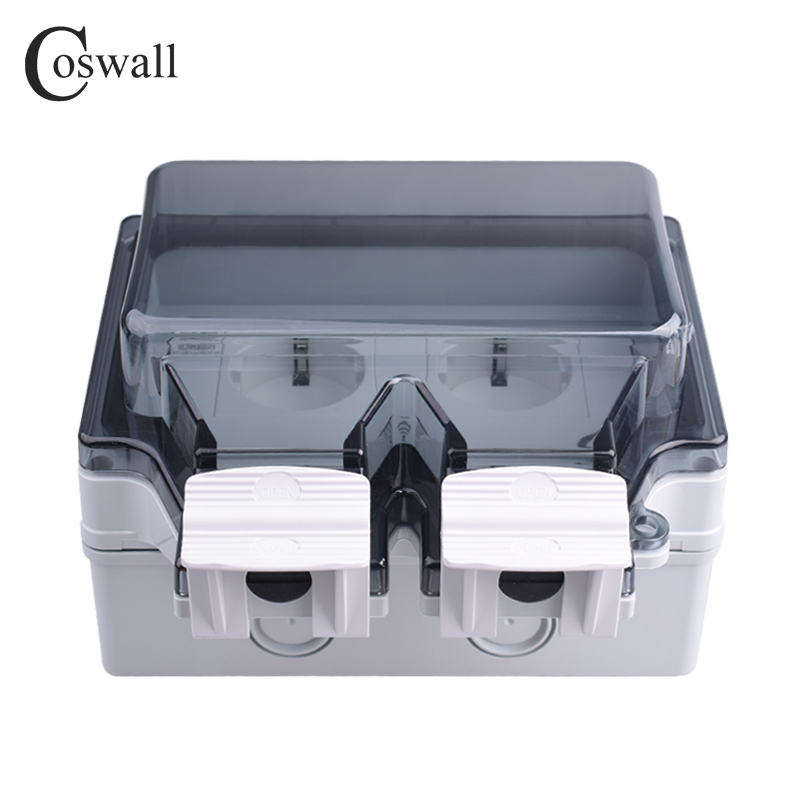 Coswall Tuya głos Wifi sterowa – Outdoor Power Outlet recenzja i cena